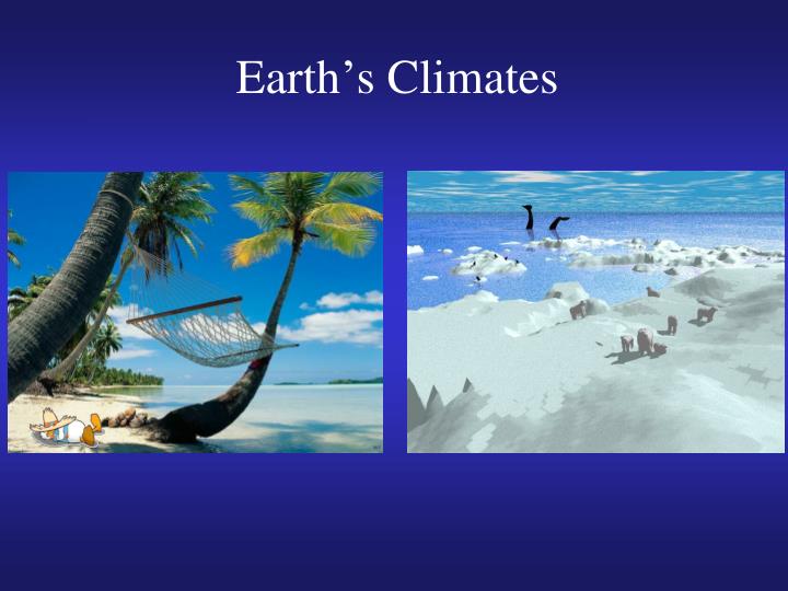 earth s climates