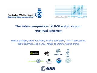 The inter-comparison of IASI water vapour retrieval schemes