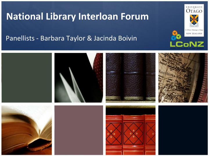 national library interloan forum