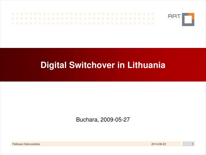 digital switchover in lithuania