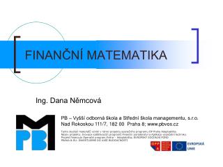 finan n matematika