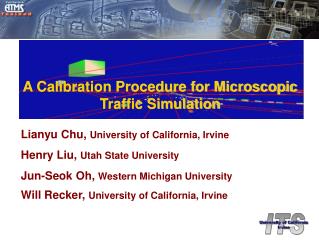 A Calibration Procedure for Microscopic Traffic Simulation