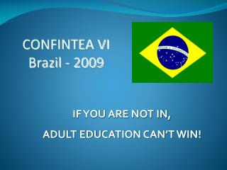 CONFINTEA VI Brazil - 2009