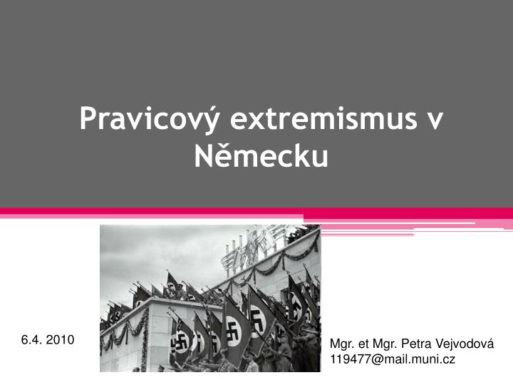 pravicov extremismus v n mecku