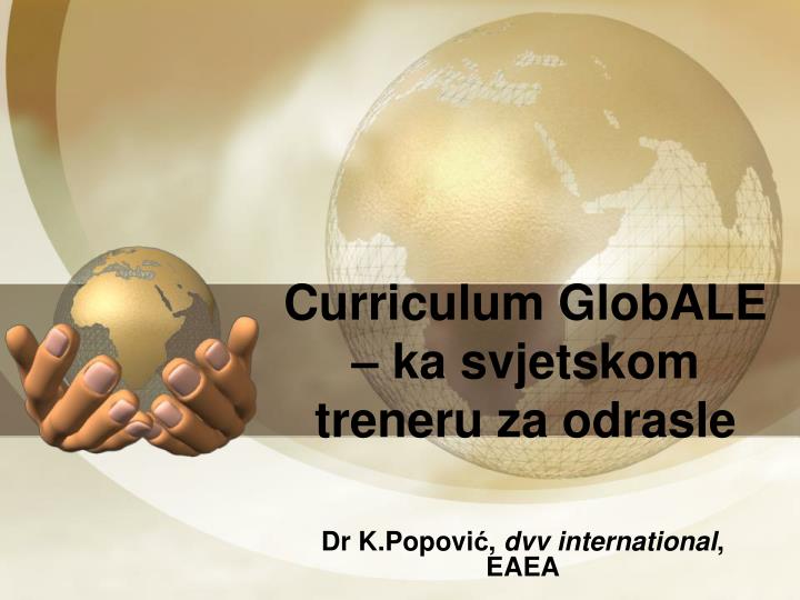 curriculum globale ka svjetskom treneru za odrasle