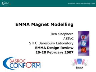 EMMA Magnet Modelling