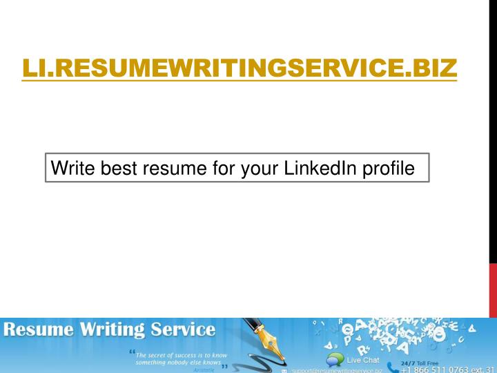 li resumewritingservice biz