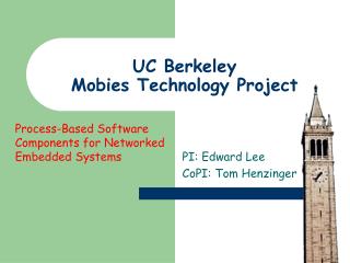 UC Berkeley Mobies Technology Project