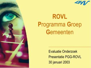 rovl p rogramma g roep g emeenten