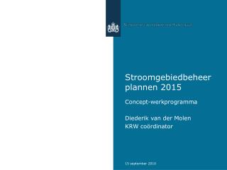 stroomgebiedbeheerplannen 2015