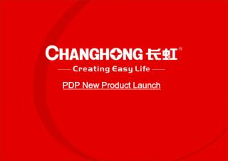 PDP New Product Launch