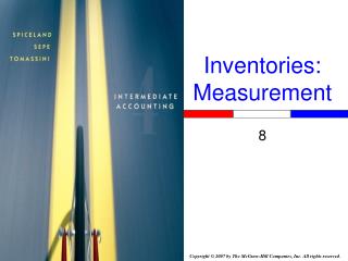 Inventories: Measurement