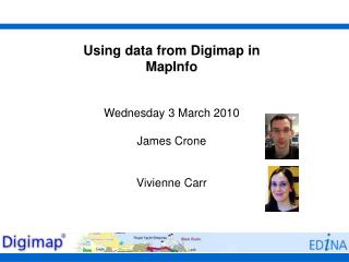 Using data from Digimap in MapInfo