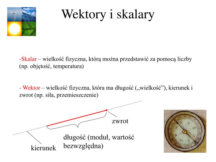 wektory i skalary