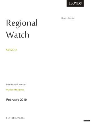 Regional Watch MEXICO