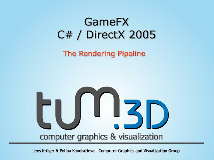gamefx c directx 2005