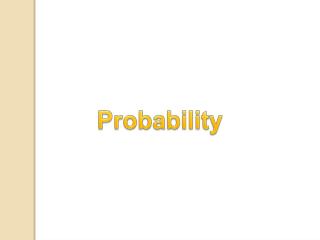 Probability