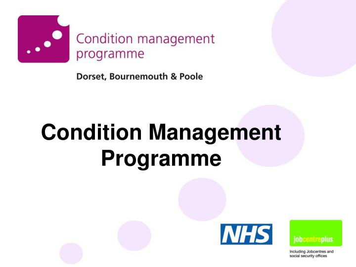 condition management programme