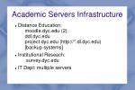 Future-Proofing Academic Infrastructure: A Scalable Approach to Distance Education Services - slide 1