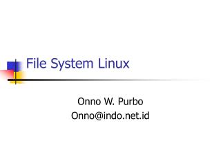 file system linux