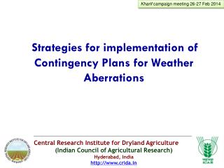 Central Research Institute for Dryland Agriculture (Indian Council of Agricultural Research)