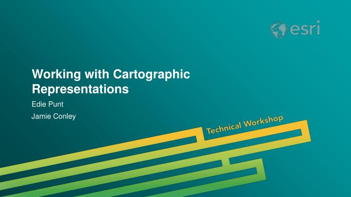 working with cartographic representations