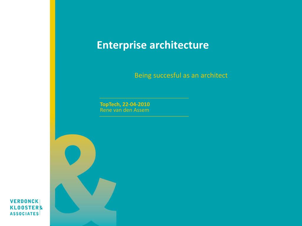 PPT - Enterprise architecture PowerPoint Presentation, free download ...
