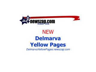 NEW Delmarva Yellow Pages DelmarvaYellowPages.newszap