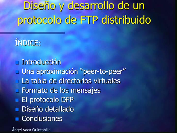 dise o y desarrollo de un protocolo de ftp distribuido