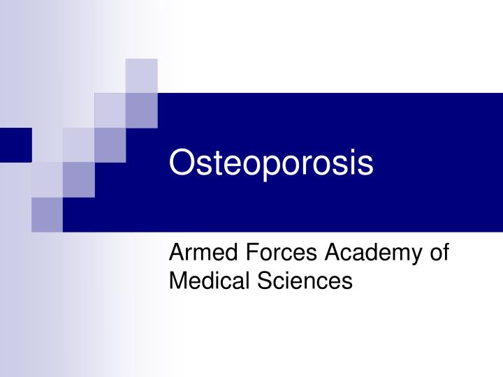 osteoporosis