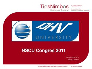 NSCU Congres 2011
