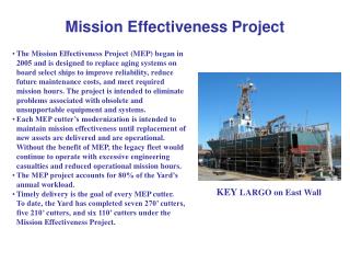 Mission Effectiveness Project