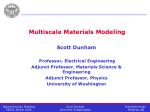 Multiscale Materials Modeling - slide 1