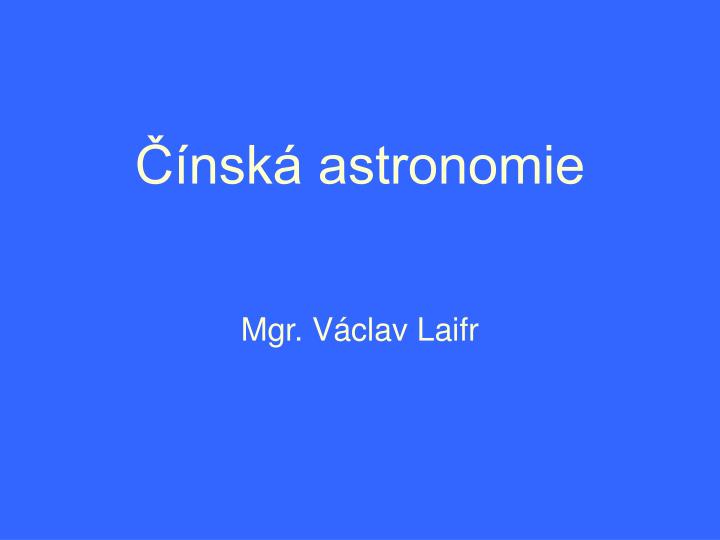 nsk astronomie