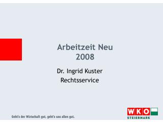 arbeitzeit neu 2008