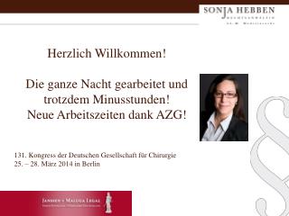 Herzlich Willkommen! Die ganze Nacht gearbeitet und trotzdem Minusstunden!