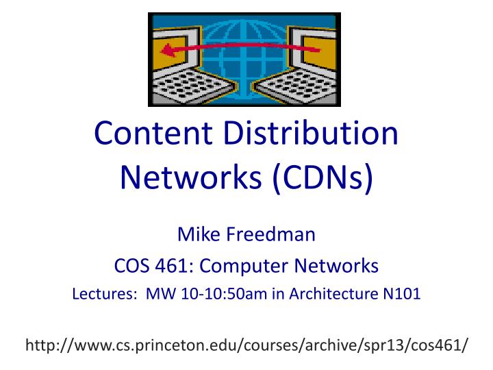 content distribution networks cdns