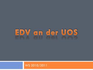 edv an der uos