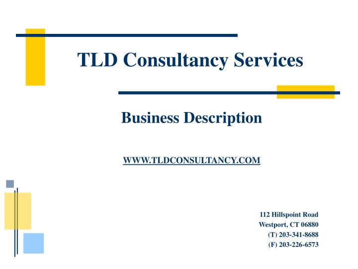 tld consultancy services