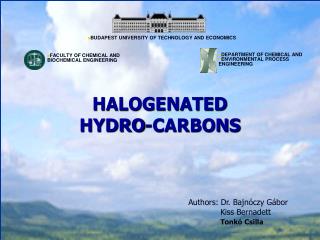 HALOGENATED HYDRO-CARBONS