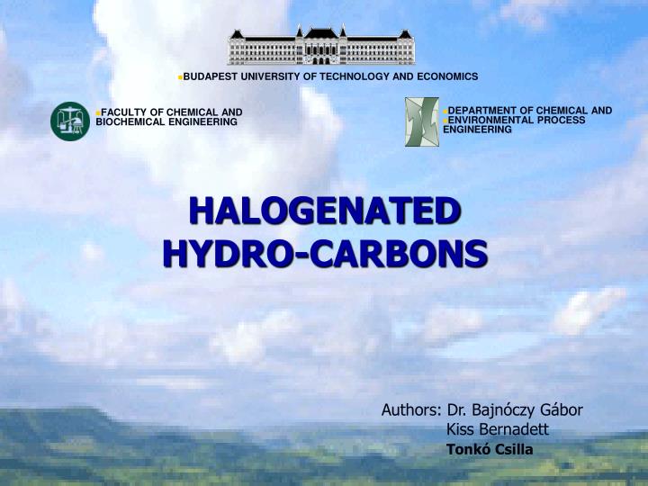 halogenated hydro carbons