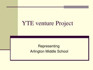 YTE venture Project