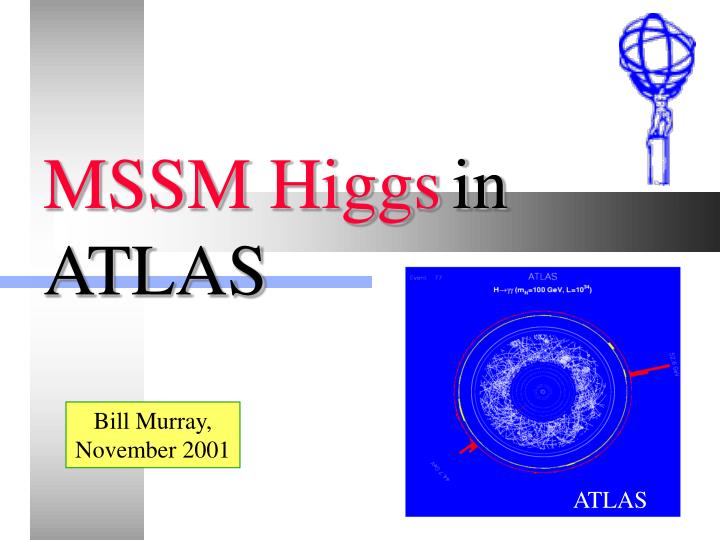 mssm higgs in atlas