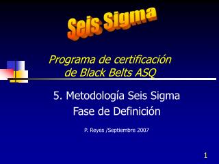 programa de certificaci n de black belts asq
