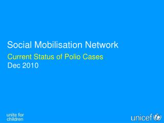 Current Status of Polio Cases Dec 2010