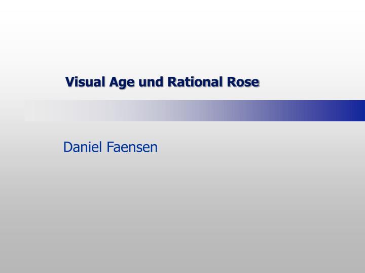 visual age und rational rose