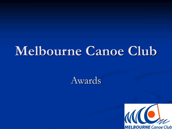 melbourne canoe club