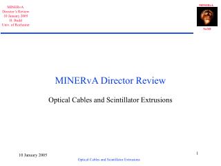 MINERvA Director Review