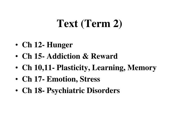 text term 2