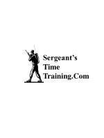 Sergeant’s Time Training.Com - slide 1